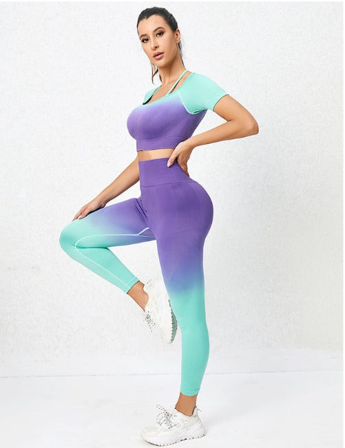 2 Pieces High Waisted Workout Sets