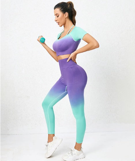 2 Pieces High Waisted Workout Sets