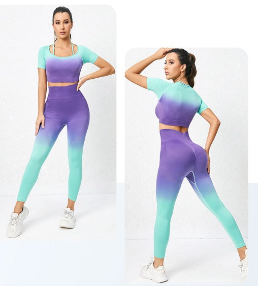2 Pieces High Waisted Workout Sets
