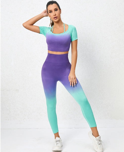 2 Pieces High Waisted Workout Sets