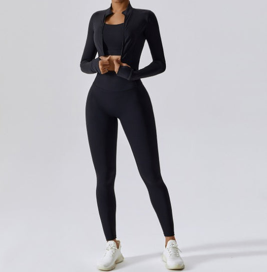 3 Piece Active Gym Wear Sets